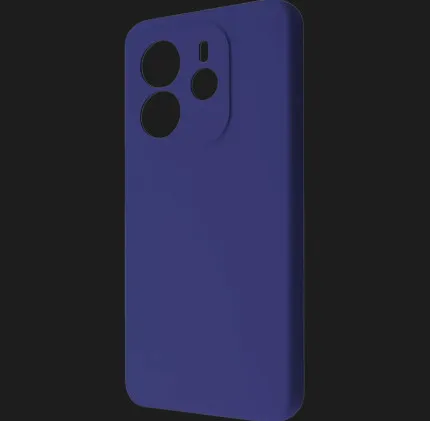 Чехол WAVE Full Silicone Cover для Xiaomi Redmi Note 14 4G (European) (Midnight Blue)