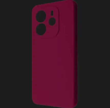 Чехол WAVE Full Silicone Cover для Xiaomi Redmi Note 14 4G (European) (Plum)