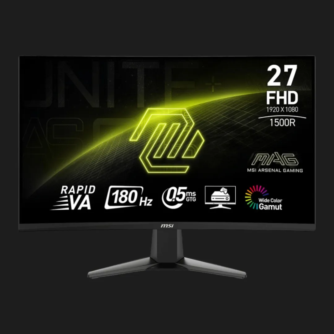 Ігровий монітор MSI 27" VA 180Hz MAG 27C6F (UA)