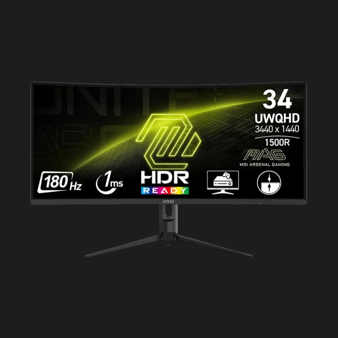 Ігровий монітор MSI 34" VA 180Hz MAG 342CQR E2 (UA)