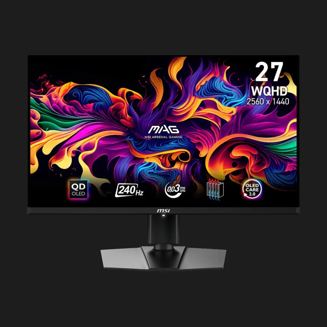 Ігровий монітор MSI 26.5" 240Hz MAG 271QPX QD-OLED E2 (UA)