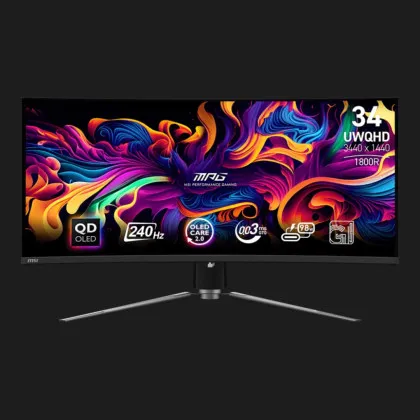 Игровой монитор MSI 34.18" QD-OLED 240Hz MPG 341CQPX (UA)