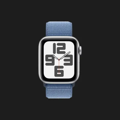 б/у Apple Watch SE 2 40mm Silver Aluminum Case with Winter Blue Sport Loop (MRE33) (2023) в Броварах