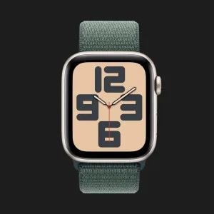 б/у Apple Watch SE 2 GPS 40mm Starlight Aluminium Case with Lake Green Sport Loop (MXEH3) (Хорошее состояние)
