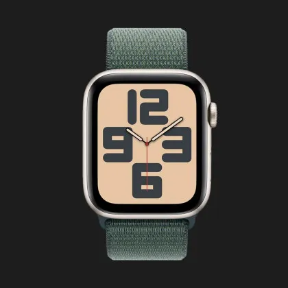 б/у Apple Watch SE 2 GPS 40mm Starlight Aluminium Case with Lake Green Sport Loop (MXEH3) в Броварах