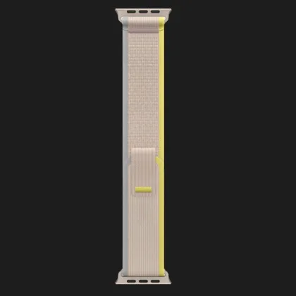 б/у Apple Watch Ultra 49mm GPS + LTE Titanium Case with Yellow/Beige Trail Loop M/L (MQFU3/MQF23) в Новом Роздоле