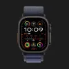 б/у Apple Watch Ultra 2 49mm Black Titanium Case with Navy Alpine Loop Medium (MYTF3/MYPX3)