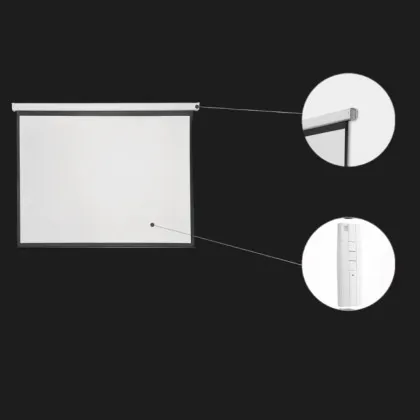 Екран моторизований 2E 100" 4:3 200x150cм MW (UA) в Ковелі