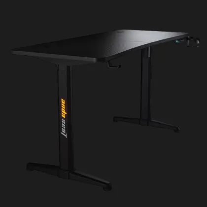Комп'ютерний стіл Anda Seat Terminator RGB (Black) (AD-D-DD1-1600L-01-B)