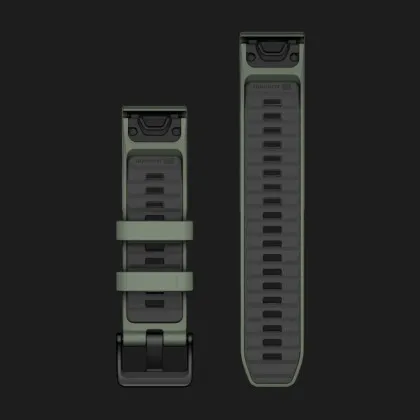 Ремешок Garmin QuickFit 22 Watch Bands (Willow/Graphite) Silicone (010-13392-04) 