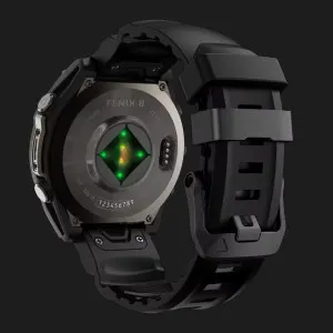 Ремінець Silicone Band Original Assembly для Garmin (QuickFit 22) (Black)