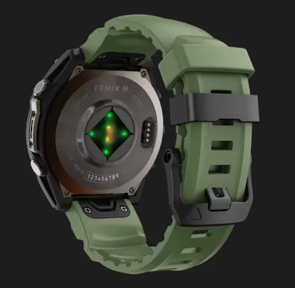 Ремінець Silicone Band Original Assembly для Garmin (QuickFit 26) (Midnight Green)