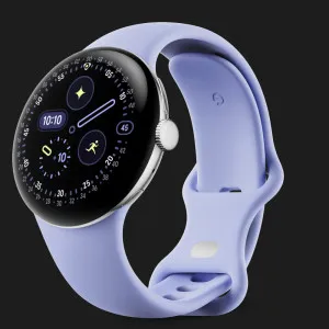 Смарт-годинник Google Pixel Watch 4 41mm LTE Polished Silver Aluminum Case / Iris Active Band в Чернівцях