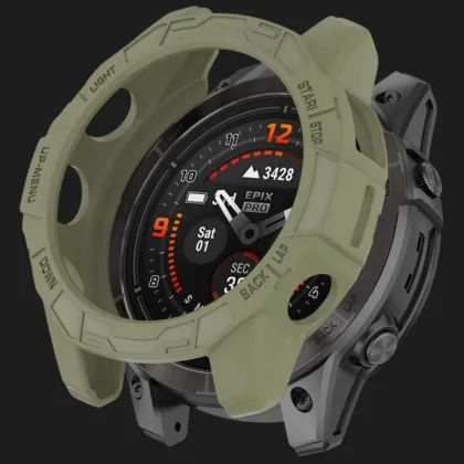 Захисний чохол для Garmin Fenix 7X/7X Pro 51mm (Midnight Green) в Чернігові