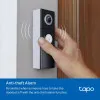 Умный видеозвонок с аккумулятором TP-LINK Tapo D235 (Black/White) (UA)