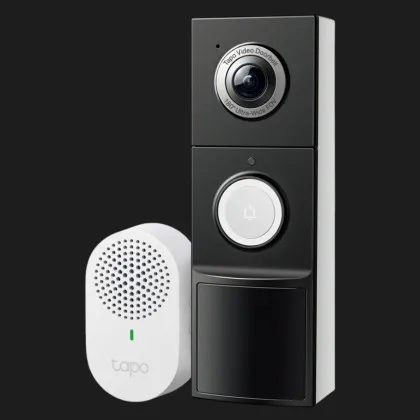Умный видеозвонок с аккумулятором TP-LINK Tapo D235 (Black/White) (UA) в Ковеле