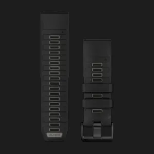 Ремінець Garmin 26mm (Black/Pebble Gray) (010-13393-00)