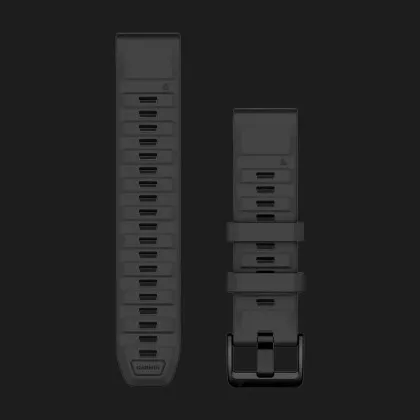 Ремінець Garmin 22 mm QuickFit (Graphite) Silicone Band (010-13392-07) в Чернігові