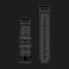 Ремінець Garmin 22 mm QuickFit (Graphite) Silicone Band (010-13392-07)