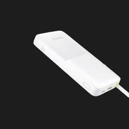 Зарядний пристрій Power Bank Baseus Bipow 2 10000mAh 20W with USB-C Cable (White)