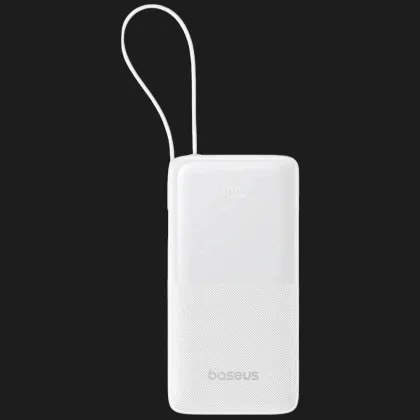 Зарядное устройство Power Bank Baseus Bipow 2 20000mAh 20W with USB-C Cable (White)