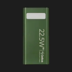 Зарядное устройство Power Bank Gelius Lightstone GP-PB300 30000mAh QC+PD 22.5W (Green) в Хмельницком