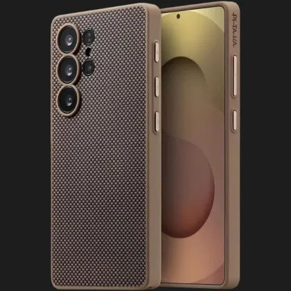 Чехол Pitaka PIN Button Case для Samsung S25 Ultra (Black/Gold) в Киеве