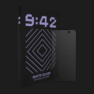 Защитное стекло 9:42 Matte для iPhone 17 Pro в Хмельницком