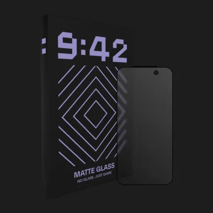 Защитное стекло 9:42 Matte для iPhone 17 Pro Max