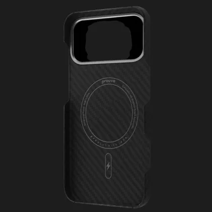 Чохол Proove Carbon Slim with Magnetic Ring iPhone 17 Pro (Black)