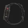Garmin Fenix 8 Pro 51mm AMOLED Sapphire Carbon Gray DLC Titanium with Black/Pebble Gray Silicone Band