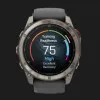 Garmin Fenix 8 Pro 51mm AMOLED Sapphire Titanium with Graphite/Black Silicone Band