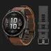 Garmin Fenix 8 Pro 47mm AMOLED Sapphire Carbon Gray DLC titanium with Chestnut Leather Band