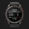 Garmin Fenix 8 Pro 51mm MicroLED Sapphire Carbon Gray DLC Titanium with Black/Pebble Gray Silicone Band
