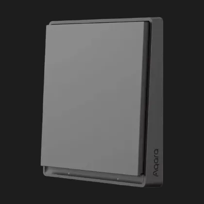 Вимикач Aqara E1 з нульовою лінією Wall Switch (одна клавіша) (Gray) (СN) в Ковелі
