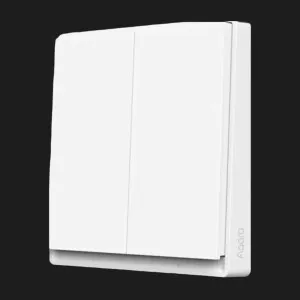 Выключатель Aqara E1 без нулевой линии Wall Switch (две клавиши) (White) (СN) в Сваляве