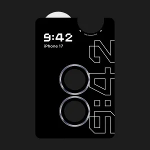Защитное стекло 9:42 для камери iPhone 17 (Blue) в Хмельницком