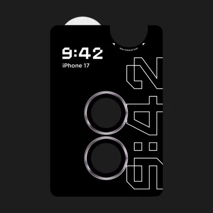 Защитное стекло 9:42 для камери iPhone 17 (Purple)