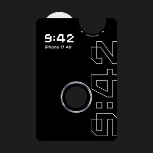 Захисне скло 9:42 для камери iPhone 17 Air (Blue) в Хмельницькому