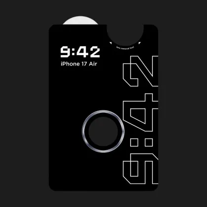 Защитное стекло 9:42 для камери iPhone 17 Air (Blue)