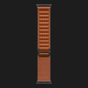 Apple Watch Ultra 3 GPS + LTE, 49mm Black Titanium Case with Terra Cotta Alpine Loop - Medium (Ultra)