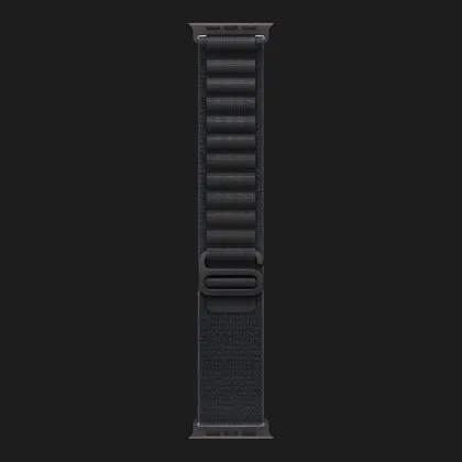 Apple Watch Ultra 3 GPS + LTE, 49mm Black Titanium Case with Black Alpine Loop - Medium (MF0V4)