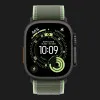 Apple Watch Ultra 3 GPS + LTE, 49mm Black Titanium Case with Green/Neon Trail Loop - M/L