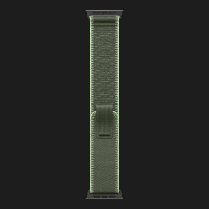 Apple Watch Ultra 3 GPS + LTE, 49mm Black Titanium Case with Green/Neon Trail Loop - S/M