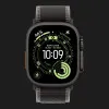 Apple Watch Ultra 3 GPS + LTE, 49mm Black Titanium Case with Black/Charcoal Trail Loop - M/L (MF1H4)