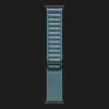 Apple Watch Ultra 3 GPS + LTE, 49mm Black Titanium Case with Light Blue Alpine Loop - Large