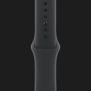 Apple Watch Series 11 GPS + LTE, 46mm Space Gray Aluminium Case with Black Sport Band (S/M) (MFC94)