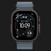 Apple Watch Ultra 3 GPS + LTE, 49mm Black Titanium Case with Anchor Blue Ocean Band (Ultra)