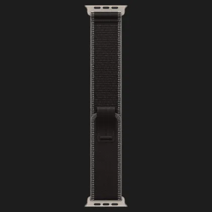 Apple Watch Ultra 3 GPS + LTE, 49mm Natural Titanium Case with Black/Charcoal Trail Loop - S/M (Ultra)