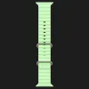 Apple Watch Ultra 3 GPS + LTE, 49mm Natural Titanium Case with Neon Green Ocean Band